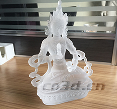 半透明精密佛像三維掃描