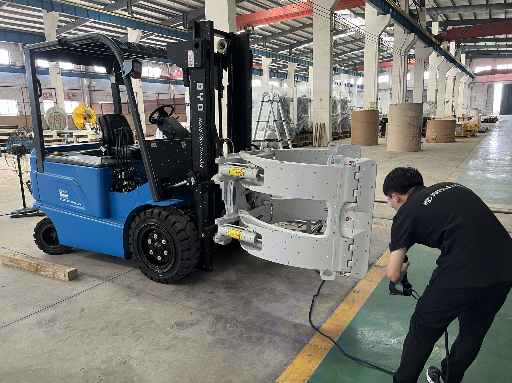 叉車車身三維檢測