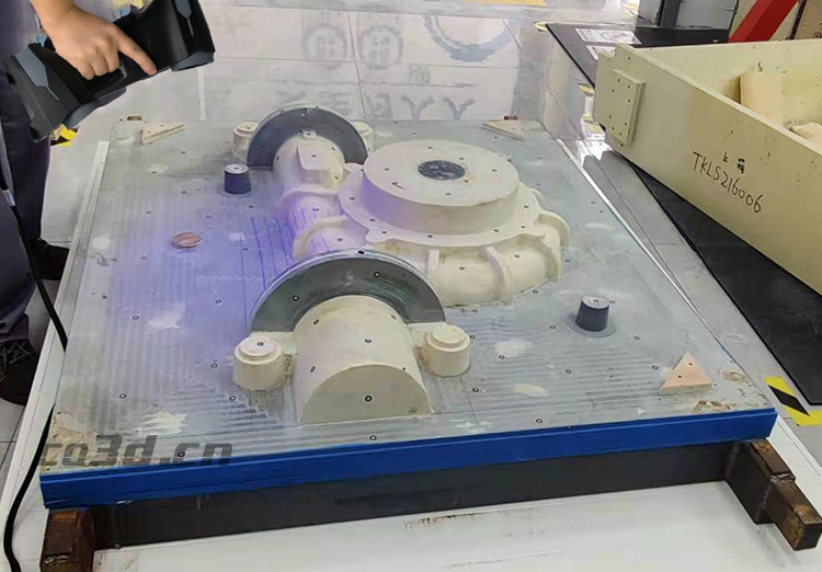 液壓泵內模具三維檢測